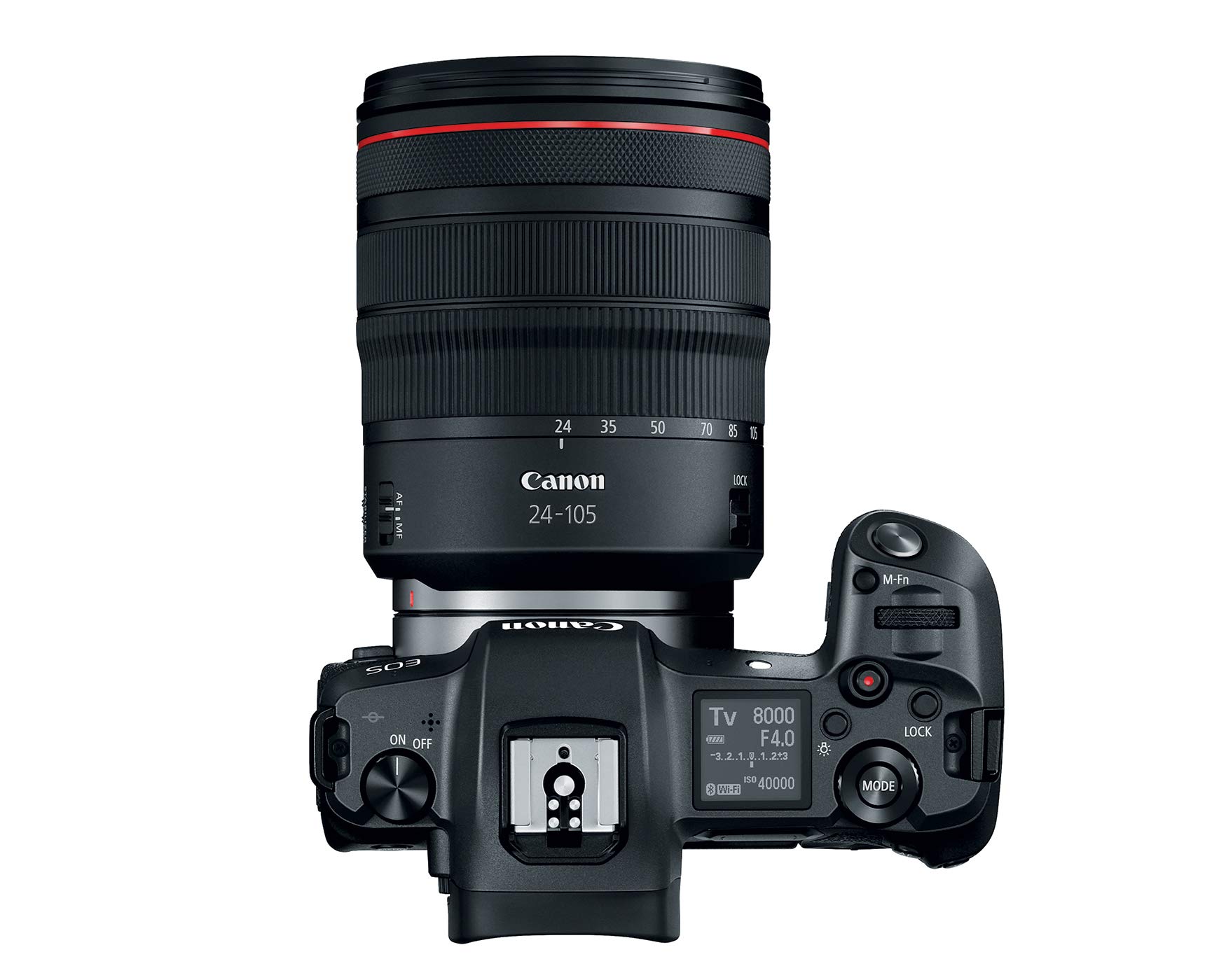 Canon EOS R Mirrorless Camera +RF 24-105mm F/4L is USM Lens